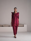 CRIMSON QUITE | 2PC STITCHED