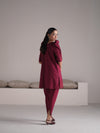 CRIMSON QUITE | 2PC STITCHED