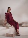 CRIMSON QUITE | 2PC STITCHED