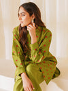 D-01 | Parrot Green | 2 PC Basic Pret - Faiza Faisal