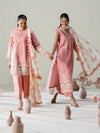 BLUSH HORIZON | 3PC UNSTITCHED