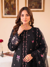 FLORAL NOIR | 3PC UNSTITCHED