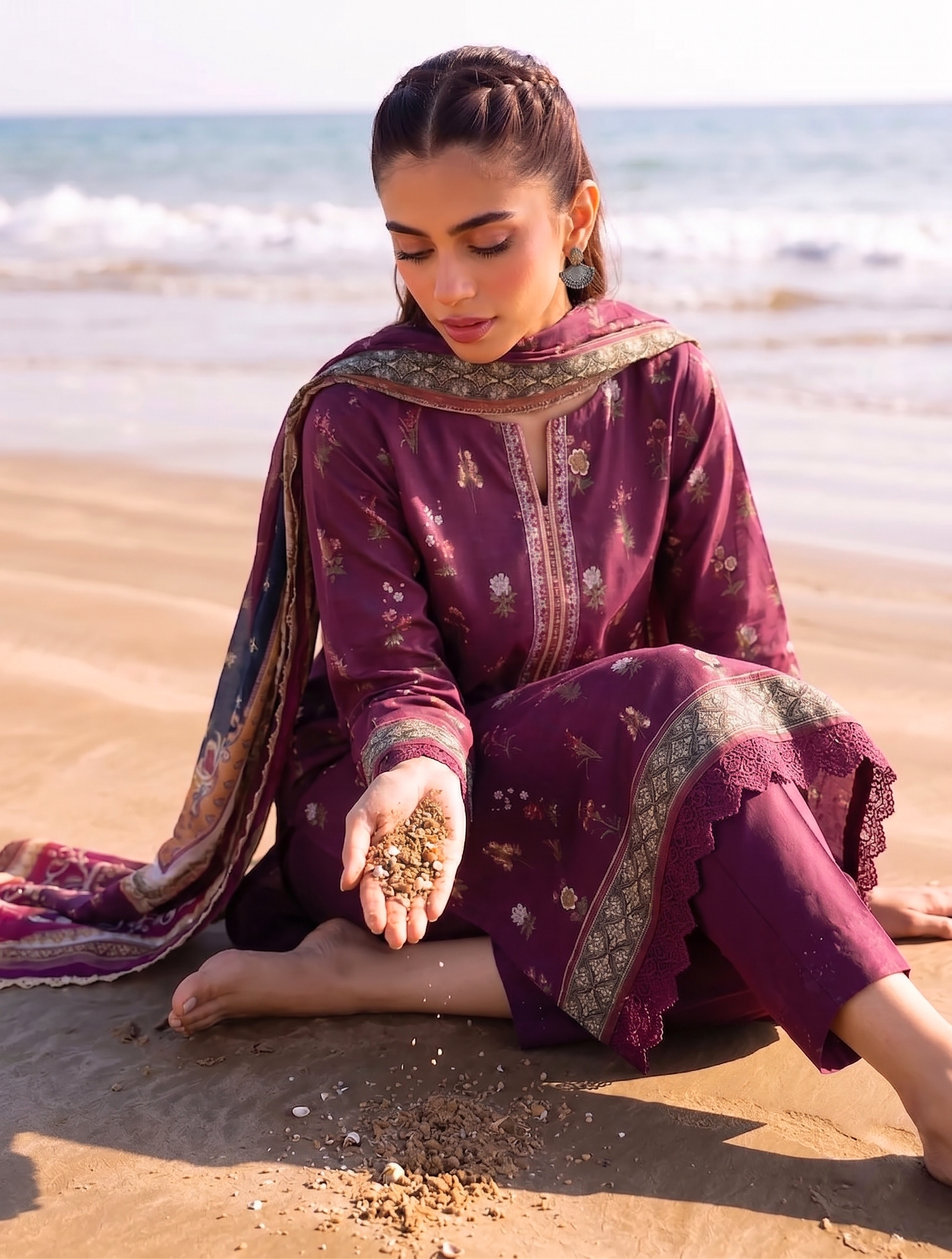 BANAFSHA | 3PC UNSTITCHED– Faiza Faisal