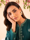 DEEP TEAL CHARM | 2PC STITCHED