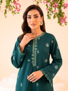 DEEP TEAL CHARM | 2PC STITCHED