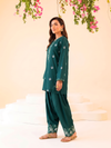 DEEP TEAL CHARM | 2PC STITCHED