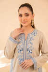 BEIGE COBALT | 2PC STITCHED