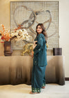 DEEP TEAL CHARM | 2PC STITCHED