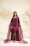 PLUM ROYALE | 3PC STITCHED