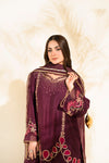 PLUM ROYALE | 3PC STITCHED