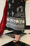 DILKASH | 3PC UNSTITCHED