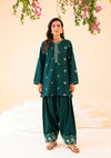 DEEP TEAL CHARM | 2PC STITCHED