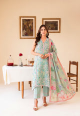 MINT DAISY | 3PC UNSTITCHED